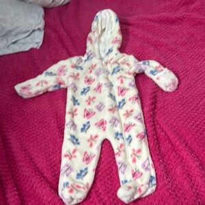 Floral Kids One Piece